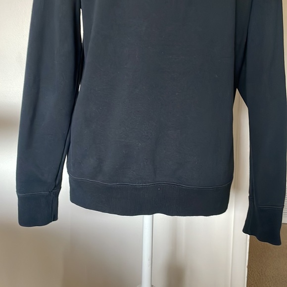 Puma Hoodie Fleece Sweatshirt With Embroidered Chest Logo. - Picture 6 of 9